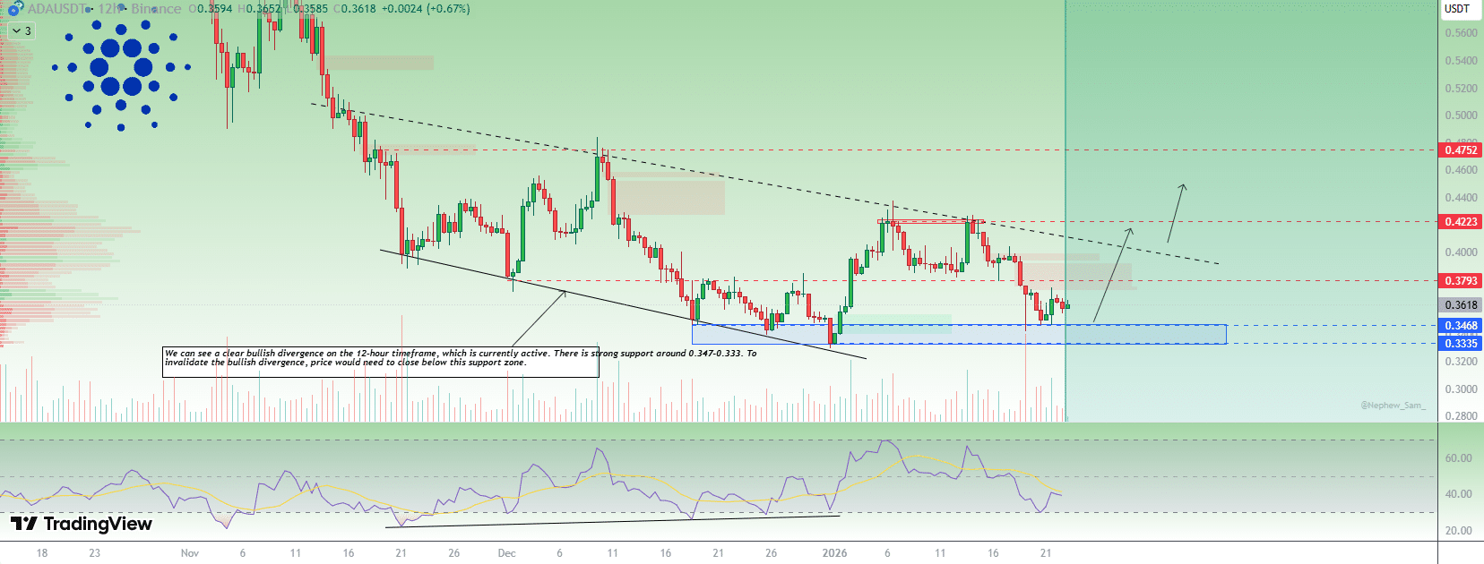 Cardano Bullish Divergence Makes Case for Price Rebound image 2