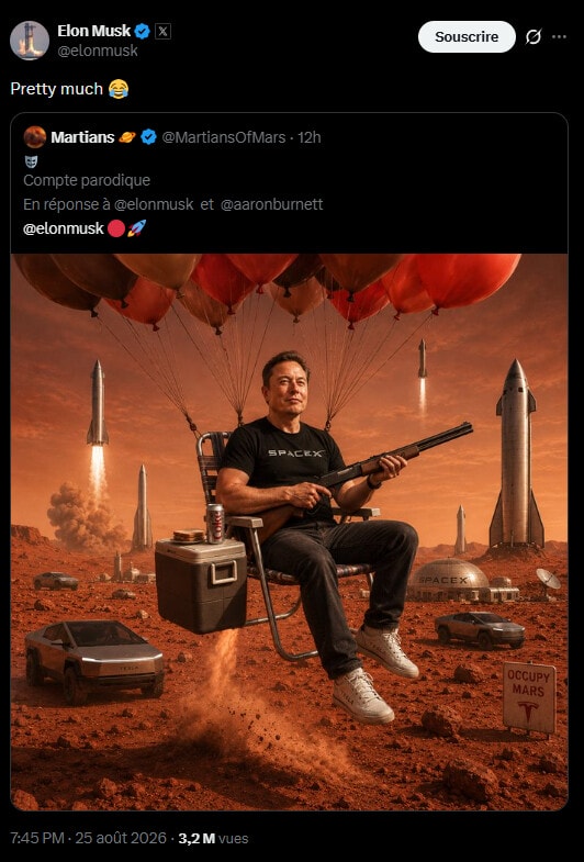 Les memecoins sont-ils de retour ? Elon Musk fait décoller le MARTIANS de 300 % image 1