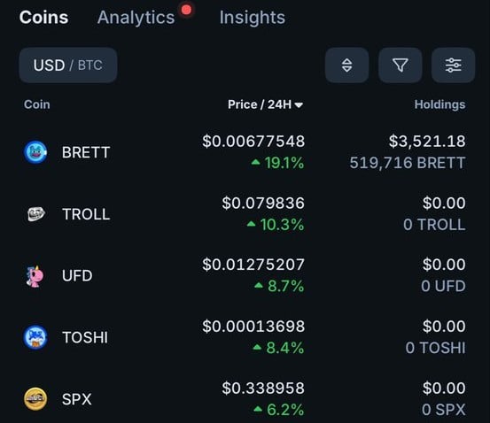 Why is BRETT up today? Base hype, x402 buzz & more… image 2