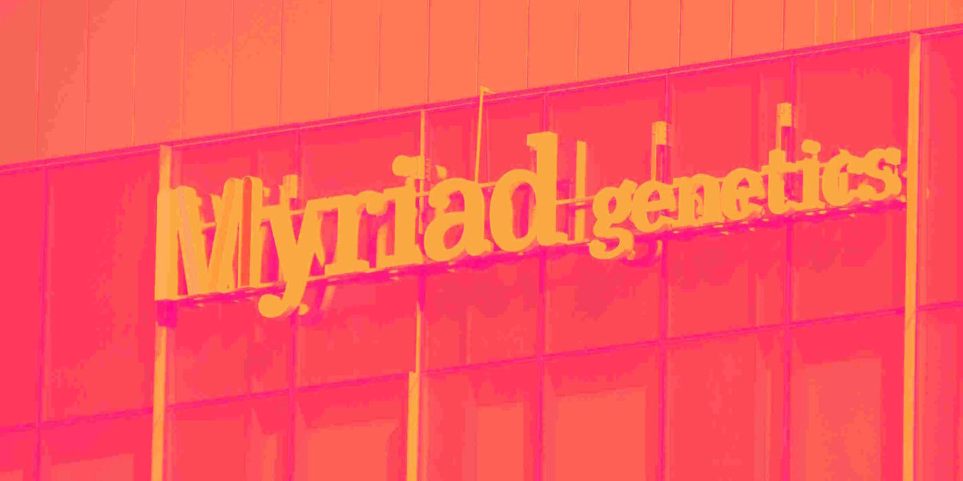 Why Myriad Genetics (MYGN) Stock Is Trading Up Today