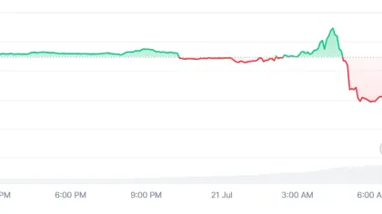 El token DEXE experimenta una terrible caída del 70% este martes