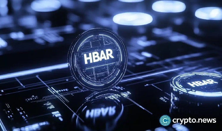 HBAR price retests fibonacci support as bullish volume builds image 0