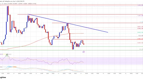 XRP Price Continues Grinding Lower As Buyers Stay On Sidelines