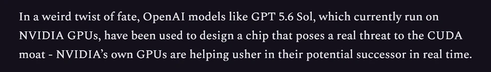 短短 9 个月, OpenAI 自研 ASIC 芯片已超越英伟达 Blackwell ? image 8