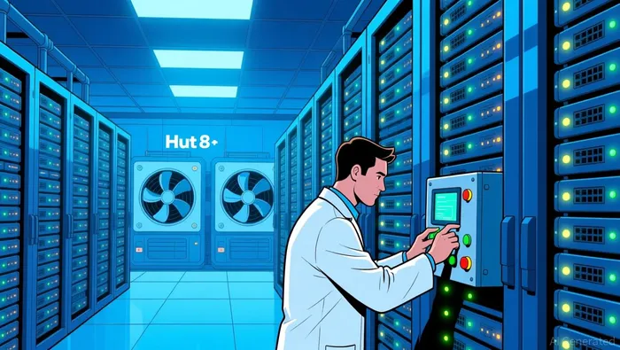 Hut 8 Plummets 10%: A Volatile Reversal Amidst Sector Divergence