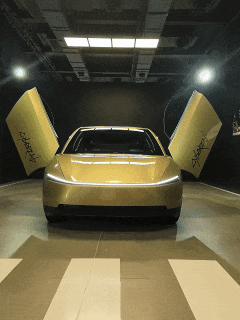 特斯拉无人车 Cybercab实拍:没有方向盘也没有刹车,这辆车属于未来 image 2