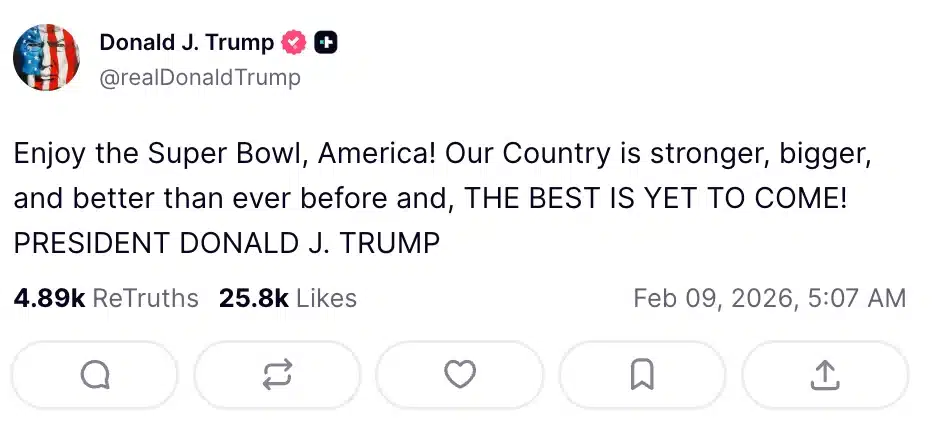 ‘Scam’ claims spread after Trump’s Super Bowl crypto donation pitch