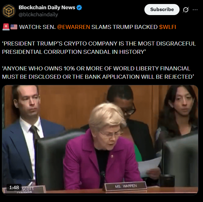 Why WLFI risks a 25% drop as the team dumps $1.74M in tokens image 1