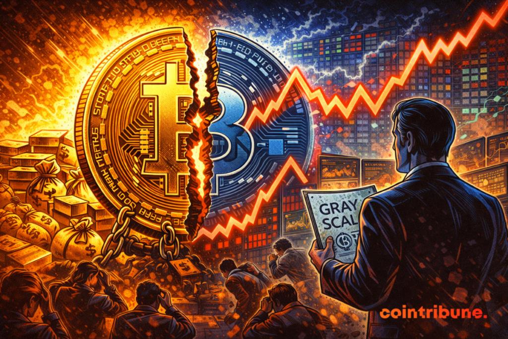 Bitcoin is no longer a safe haven according to Grayscale