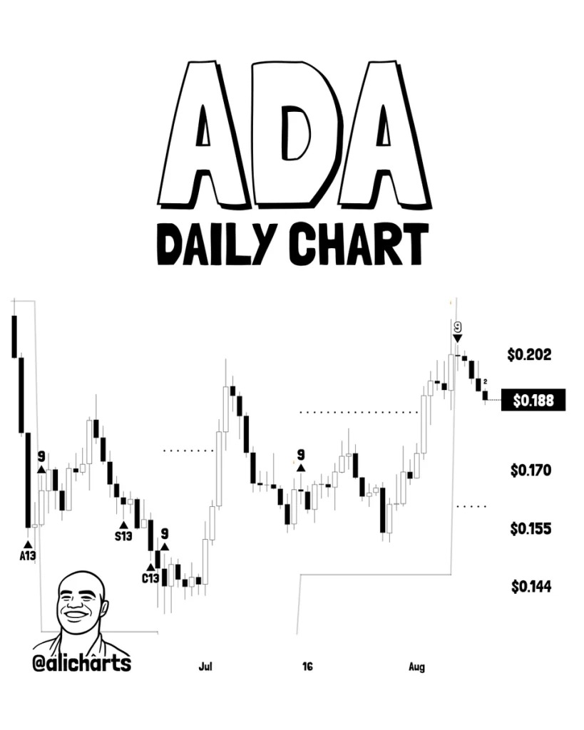 web3: 外媒:Cardano短线承压,ADA关注0.17支撑 image 0