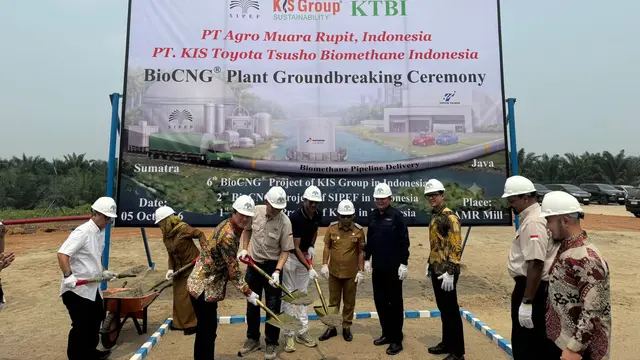 Proyek Biomethane dari Limbah Sawit di Sumatera Selatan Masuki Tahap Akhir image 1