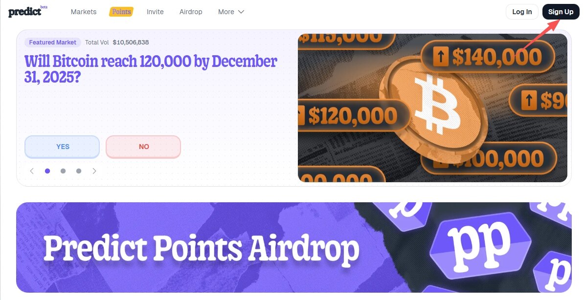 手把手带你参与获 CZ 支持的 predict.fun image 2