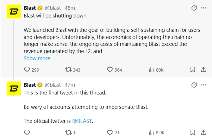 Why Did Blast Decide to Wind Down Its L2? image 1