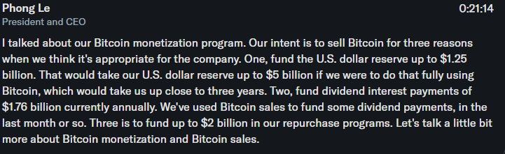 Strategy to increase Bitcoin sales to $5B – Will the 4X selling pressure affect BTC?