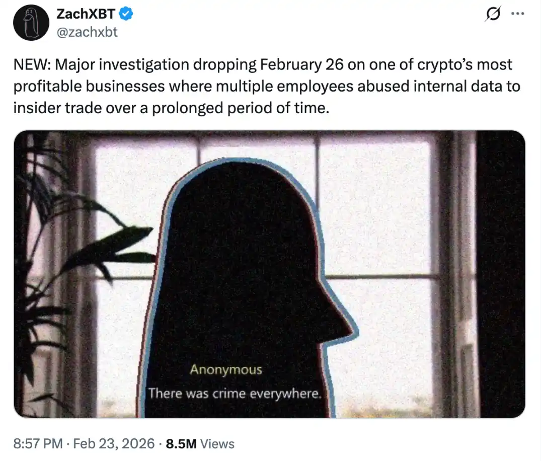 6000美元撬动2亿市值？Polymarket如何制造「内幕交易幻觉」 image 0