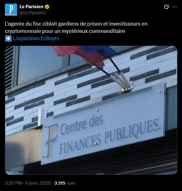 France : Une employée du fisc vendait des informations confidentielles contre de l’argent