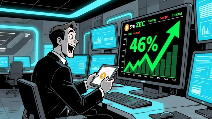 ZEC Stabilizes After 46% Rally, Still 29% Below Year Ago