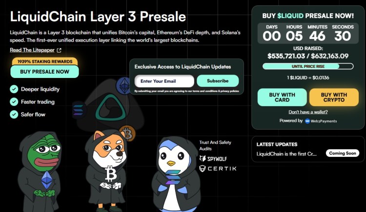 Goldman Sachs' $153M XRP ETF Play: Bull Signal, or Is $LIQUID the Real Winner?