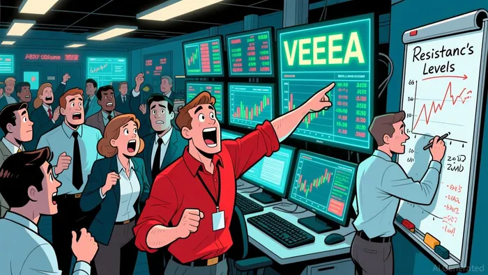 VEEA Surges 14% in Thin Volume, No Catalyst in Sight