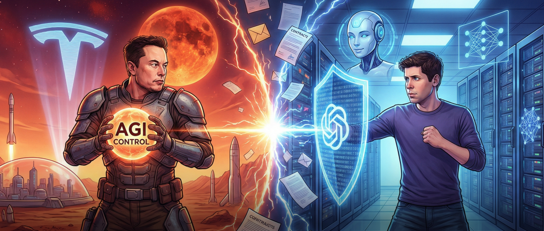 OpenAI晒出铁证！奥特曼撕烂马斯克：你想让儿子接管AGI？ image 0