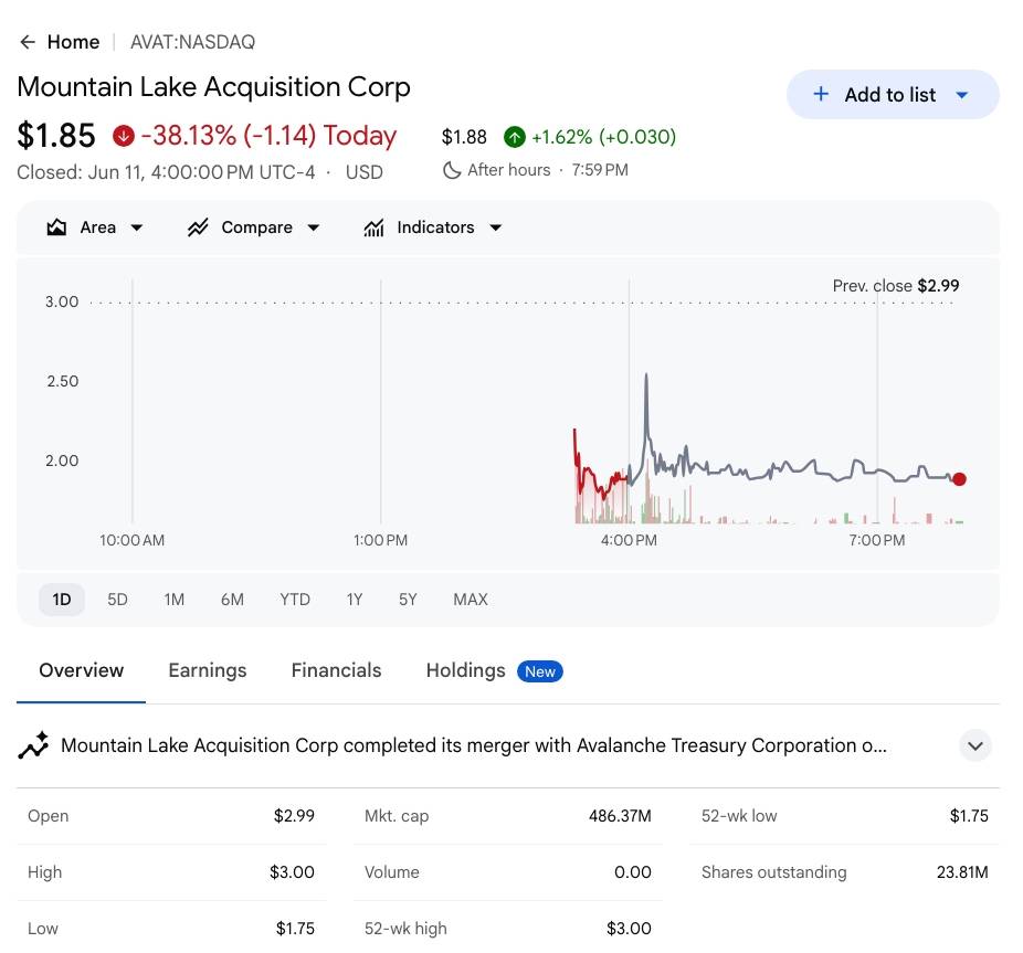 Kho bạc Avalanche lên sàn Nasdaq sau thương vụ 675 triệu USD image 1