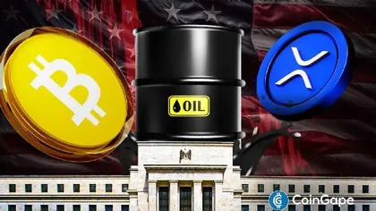 Bitcoin, XRP Under Pressure Despite Falling Oil Prices as Concerns on Fed Dissents Mount