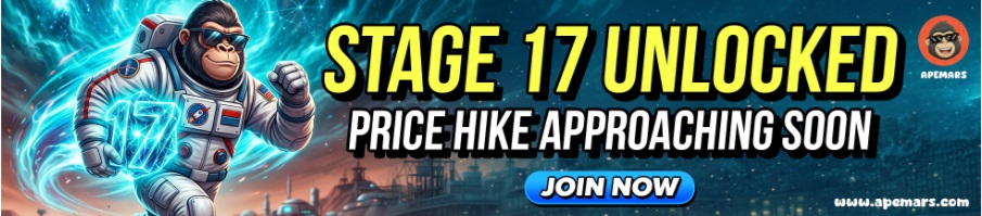 Cardano and Solana Early Entry Gone? APEMARS Positioned as Next Big Crypto to Watch With MARS150 Bonus Code