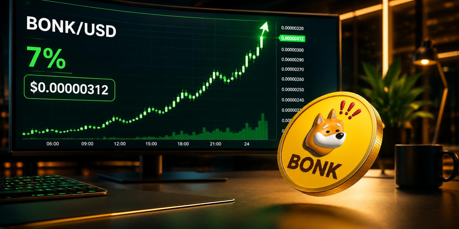 BONK jumps 7% as rising futures demand supports a breakout attempt image 1
