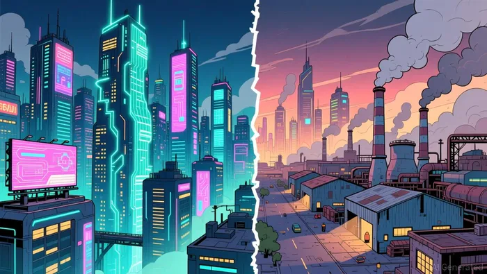 Tech's Shrinking Valuations: Capital Shifts Away from Overpriced Growth