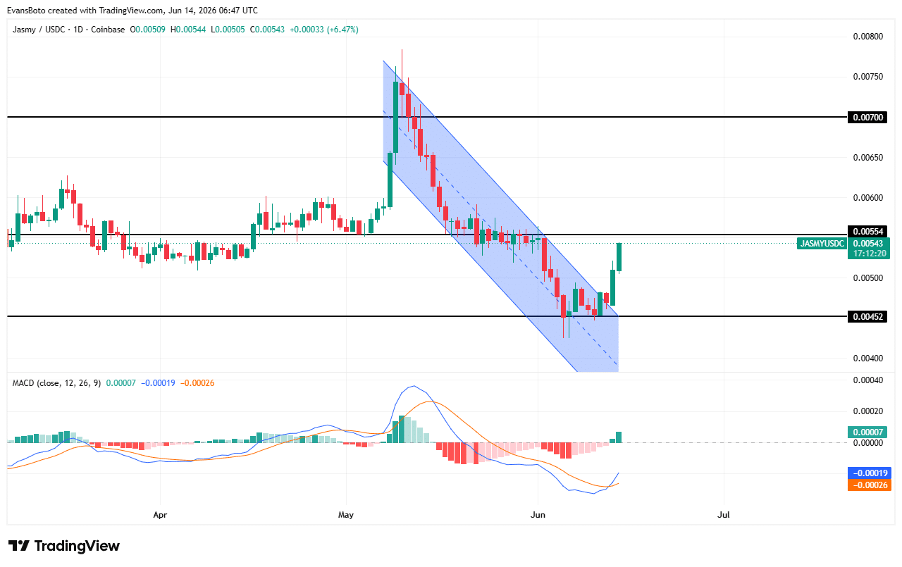 JasmyCoin jumps 16% as volume explodes 175% – Is JASMY’s rally just starting? image 3