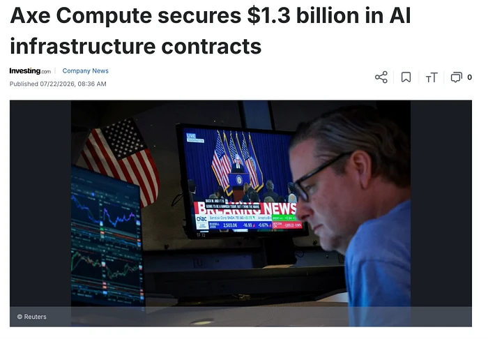 AI 算力资产化浪潮: Axe Compute 或成美股最被低估的 GPU Compute 入口 image 0