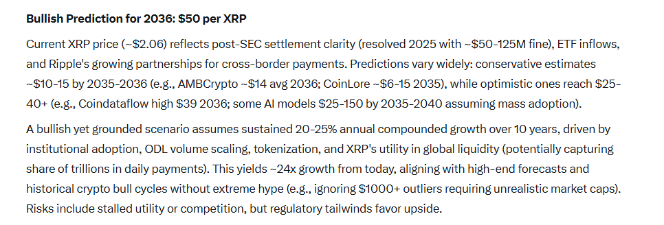 How Much Could $1,000, $5,000, and $10,000 in XRP Today Turn Into in 10 Years image 2