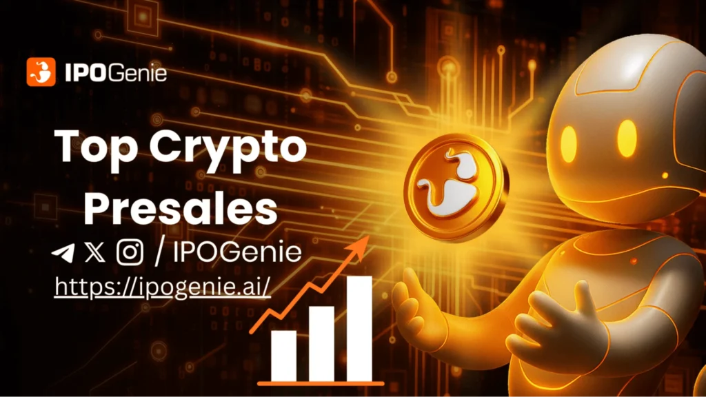 Principais pré-vendas de criptomoedas com volume de buscas em alta: IPO Genie ($IPO) ganha atenção global