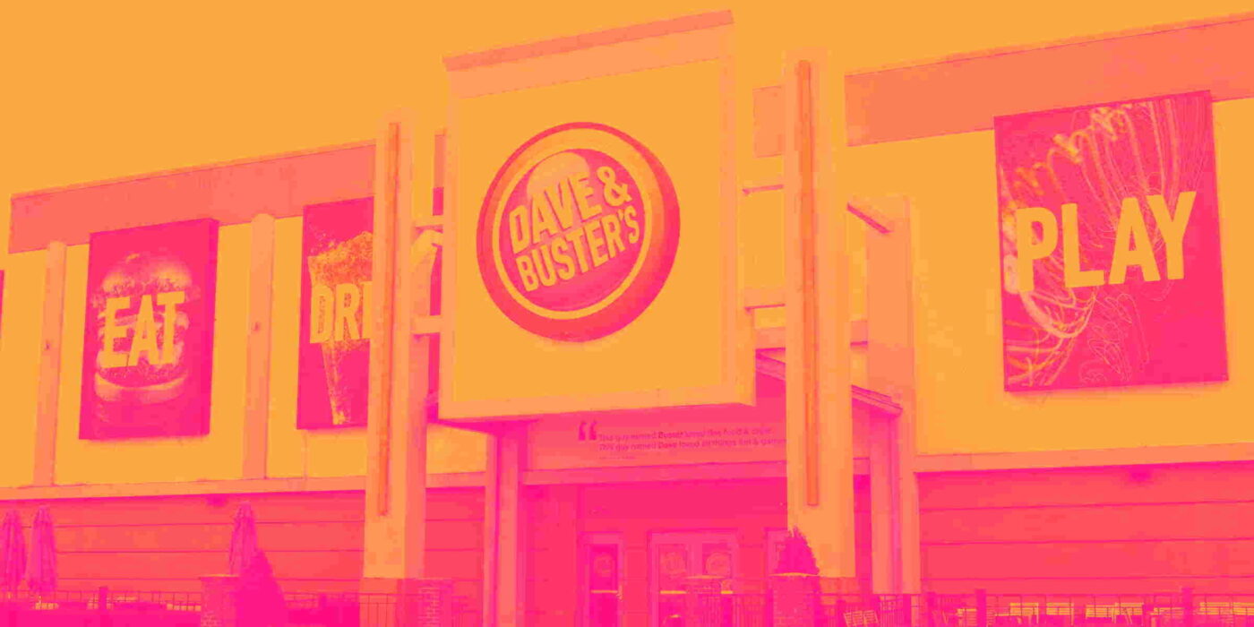 Why Dave & Buster's (PLAY) Stock Is Down Today