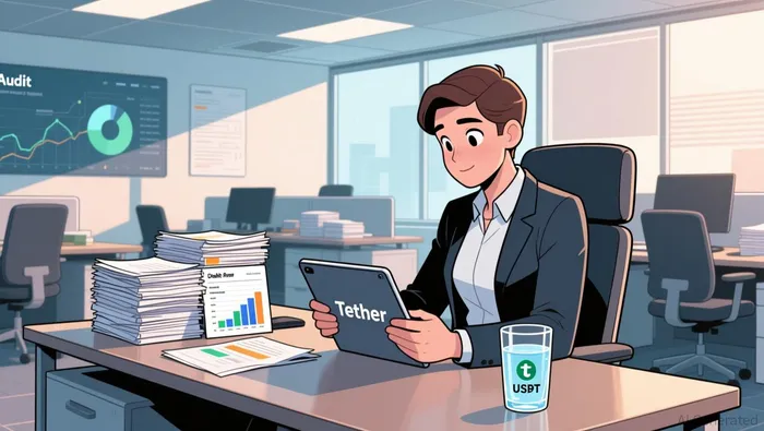 Tether's $185B Examination: A $0.01 Shift in Value