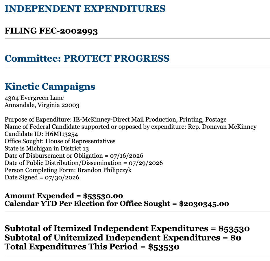 Crypto PAC pours another $1M into Michigan House race