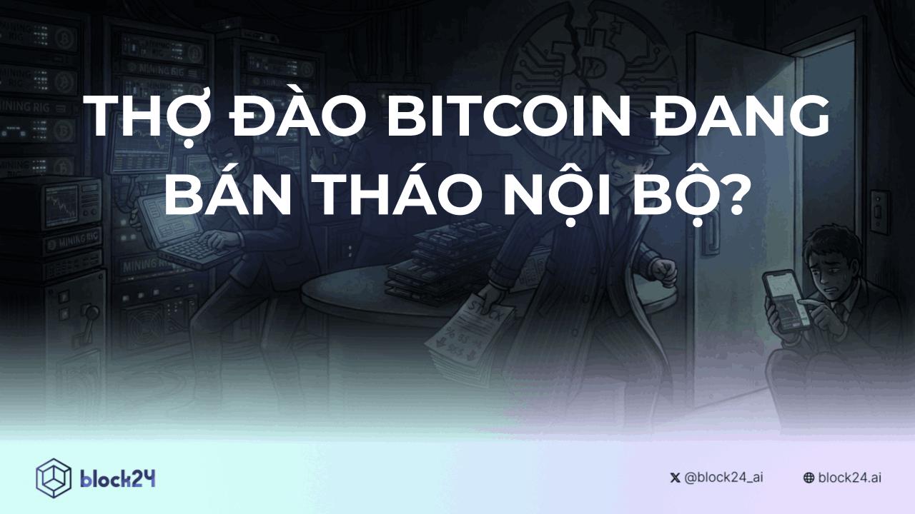 Thợ đào Bitcoin đang bán tháo nội bộ? image 1