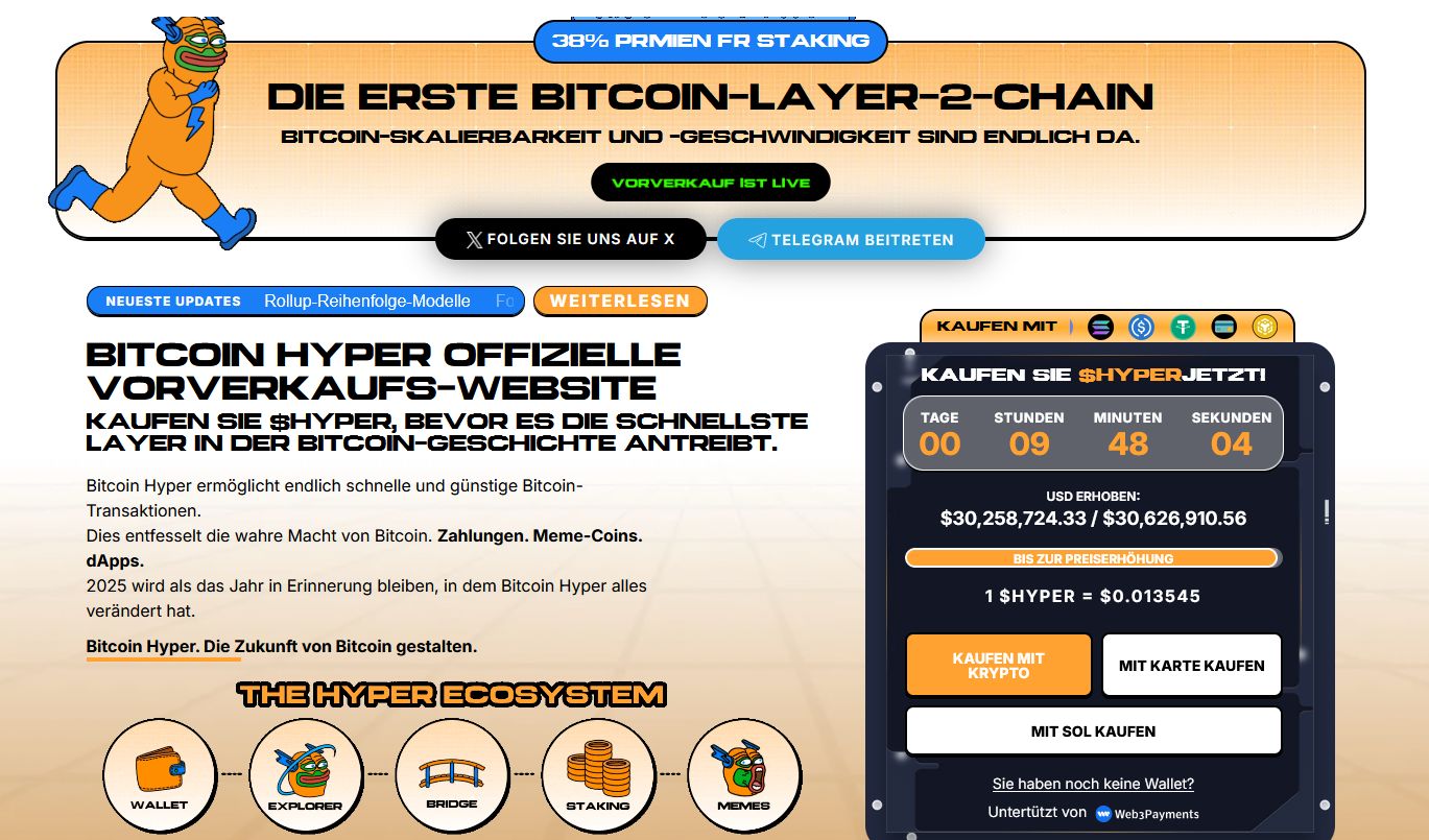 Krypto News: Kalifornisches Gesetz zwingt Bitcoin aus der Passivität – weshalb Bitcoin Hyper davon profitiert