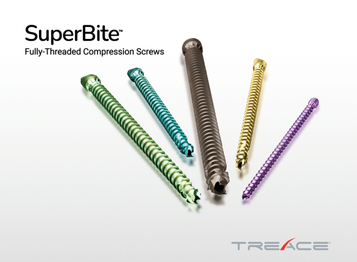 Treace Announces First Surgical Cases with the SuperBite Compression Screw System image