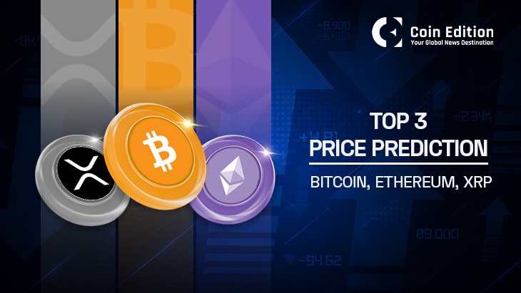 Top 3 Price Predictions: Bitcoin, Ethereum, XRP – Can Bulls Sustain the Latest Market Recovery? image 1