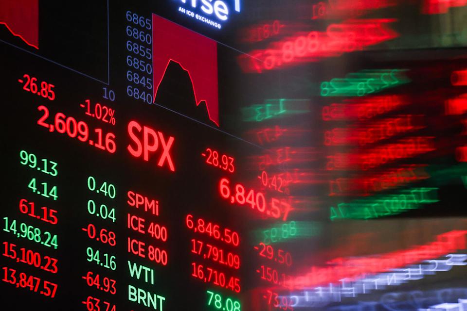 Stocks fall while oil prices rise after Iran warns it may respond to ground offensive