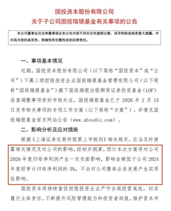Siyamnapung porsyento ng mga mamumuhunan sa LOF ng pilak ay ganap na nabayaran, magkano ang kailangang ilabas ng kumpanya ng pondo?
