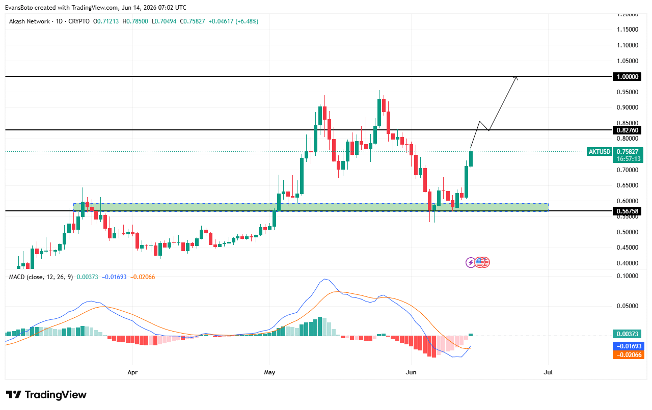 Akash Network rallies 25% – Can AKT bulls push toward $1? image 3